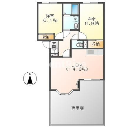 メゾン フィールドの間取り|間取図