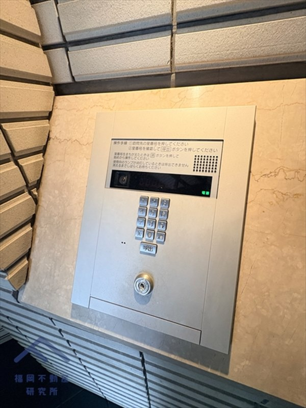 オリエントハイツ東那珂の防犯設備