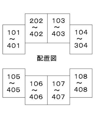 ダイドーメゾン六甲の区画図