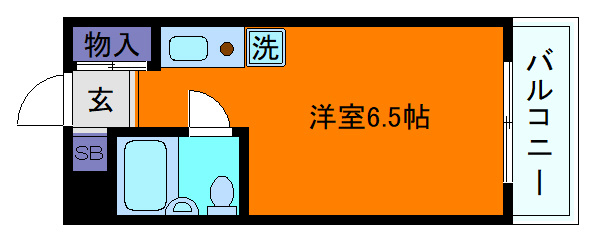 ダイドーメゾン六甲の間取り
