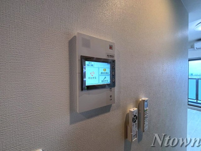 【セキュリティ】 | エステムコート名古屋TWINWEST | モニター付きインターホンです