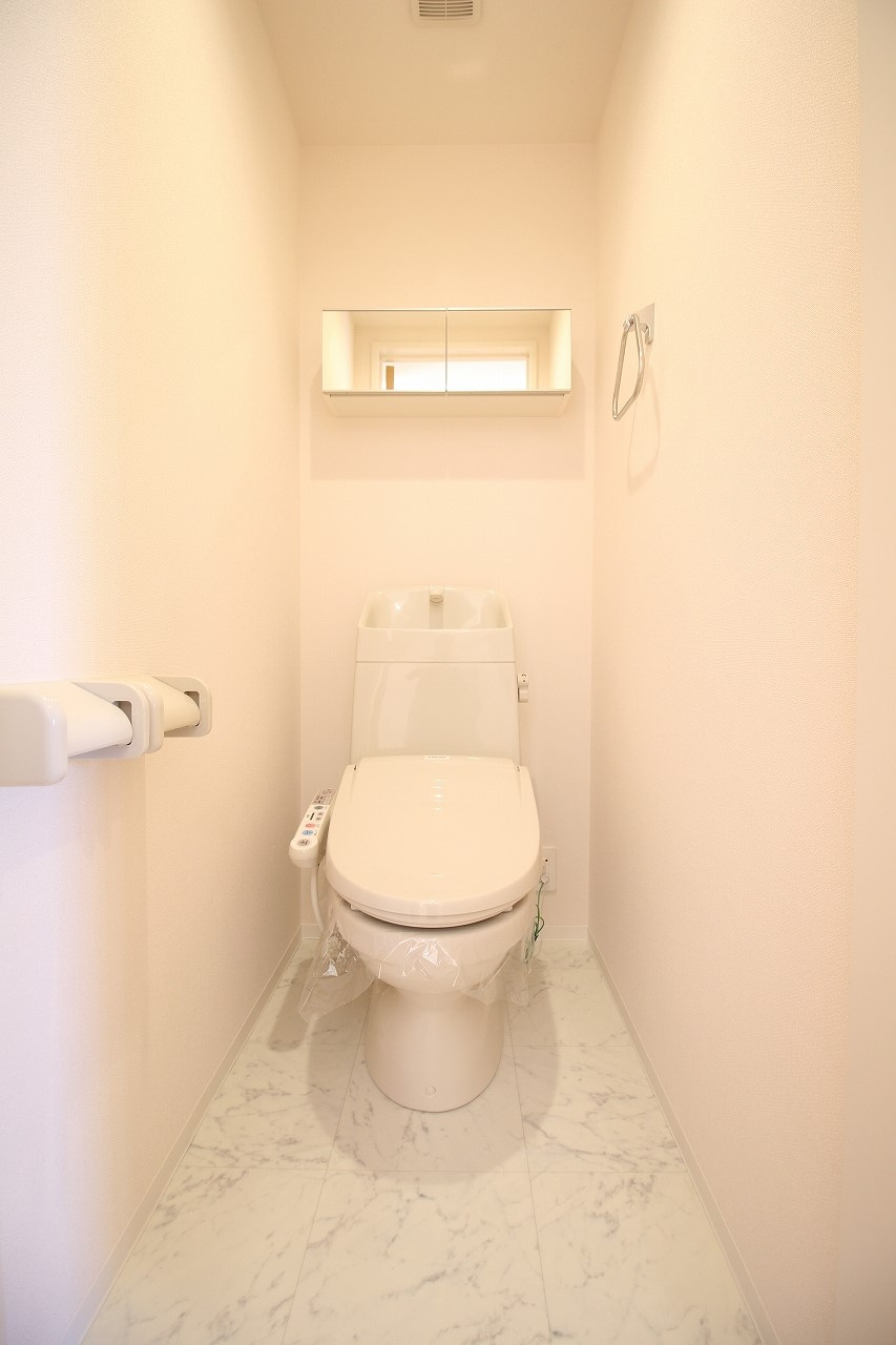 ビバーチェ（ペット飼育可）のトイレ|トイレもきれいです