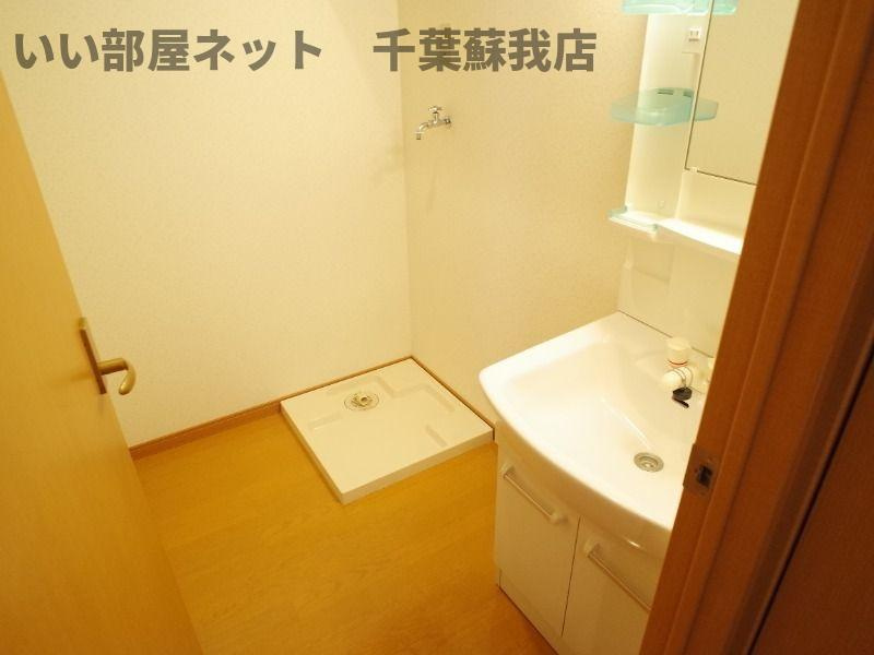 サンサーラサクラの洗面所|コンパクトで使いやすい洗面所