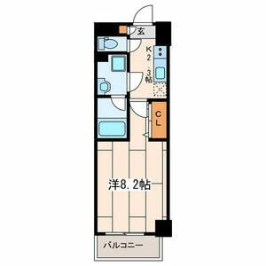 クリスタルＫ横浜の間取り