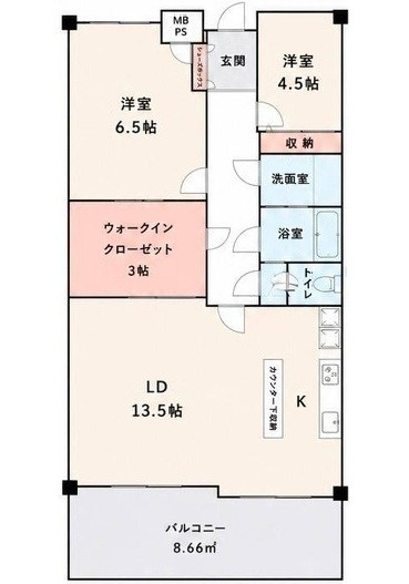 東区上温品4丁目リブゼ温品1304号室