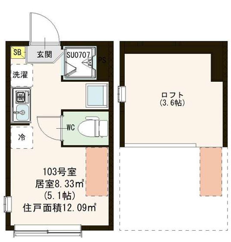 Cozy House 南阿佐ヶ谷の間取り