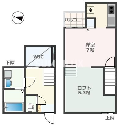 ＡＤＣ嘉島Ｂｏｎｈｅｕｒの間取り