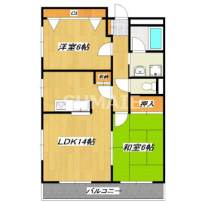 ルアンベル上庭の間取り|間取りです☆