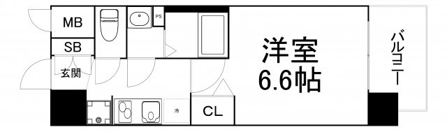 【間取り】 | ララプレイス京橋シティオス