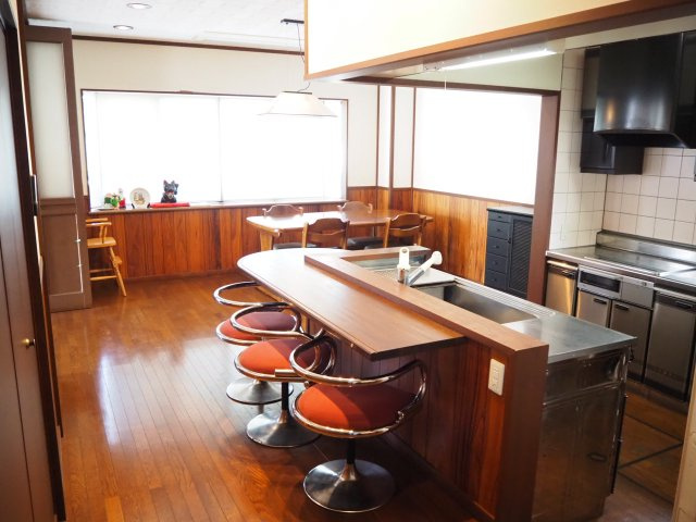 大野市泉町　屋上のあるお家のキッチン