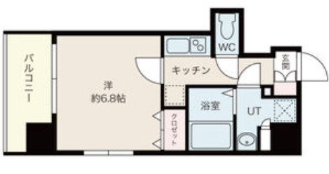 Amabile森之宮の間取り