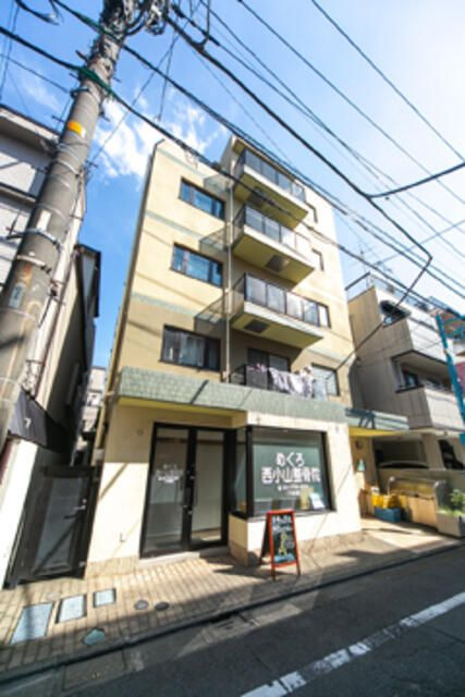 パーク西小山の外観|外観は落ち着いています
