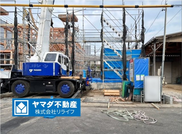 新築戸建　江南市宮後町１期　全２区画分譲の外観|「現地（2026年10月20日）撮影」　
■外観写真　
■ヤマダ不動産　株式会社リライフ　