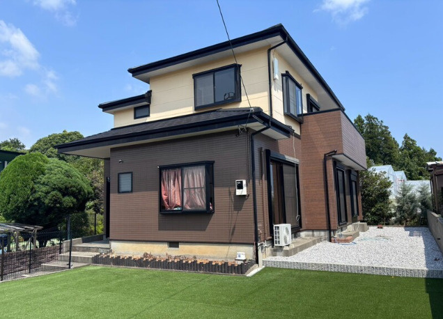 「綺麗な芝生の庭付」高知市福井町　中古一戸建て