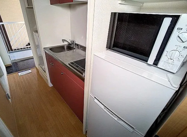 レオパレスエムエムワンのキッチン