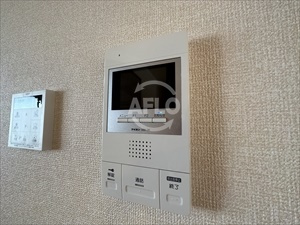ドムス天王寺Ⅱ　天王寺小学校区のセキュリティ|ドムス天王寺Ⅱ　TVモニター付きインターホン
