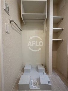ドムス天王寺Ⅱ　天王寺小学校区の設備|ドムス天王寺Ⅱ　洗濯機置き場
