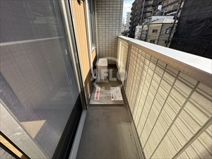 ドムス天王寺Ⅱ　天王寺小学校区のバルコニー|ドムス天王寺Ⅱ　バルコニー