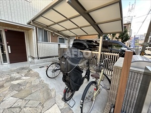 ドムス天王寺Ⅱ　天王寺小学校区のその他共用部分|ドムス天王寺Ⅱ　駐輪場