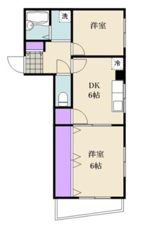 【間取り】 | シャインビレッジ吉岡 | 間取りです。