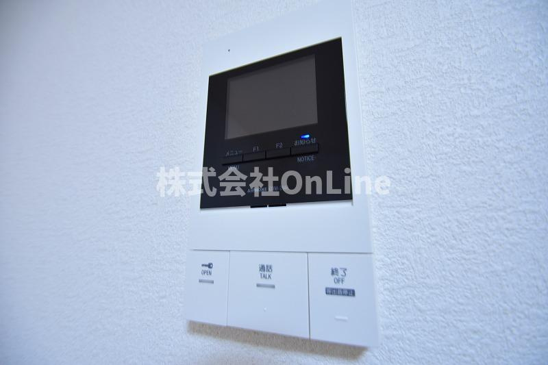 東大阪市御厨南２丁目のアパートのセキュリティ