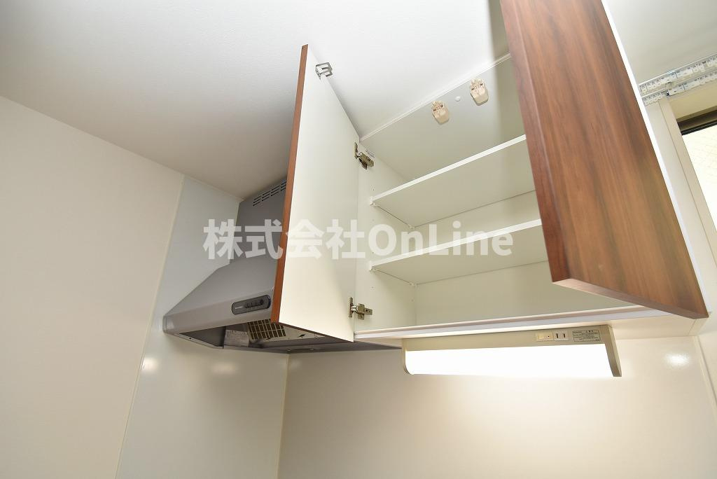 東大阪市吉松１丁目のアパートの収納