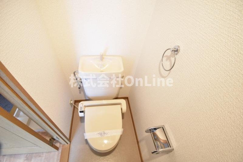 東大阪市下小阪３丁目の賃貸マンションのトイレ