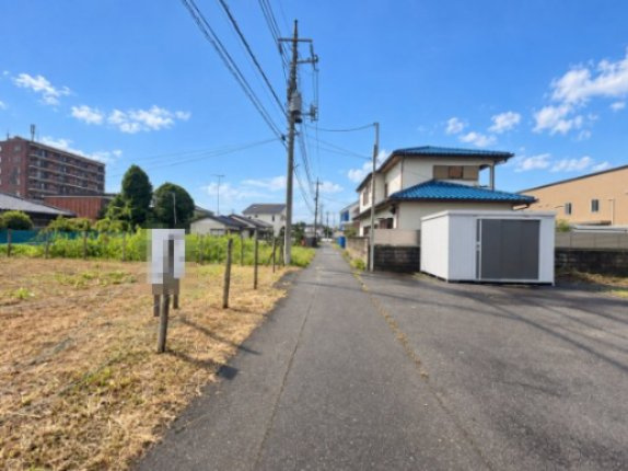 小山市大行寺｜セキスイハイム施工、花火と外気浴を愉しむ家の前面道路含む現地写真