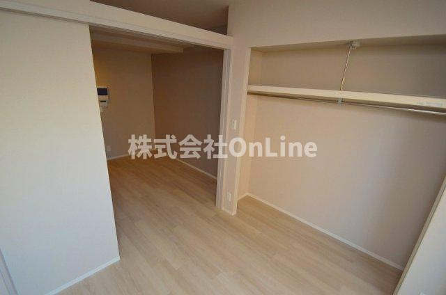 東大阪市長瀬町１丁目の賃貸マンションの寝室