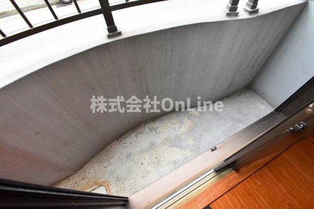 東大阪市俊徳町４丁目の賃貸マンションのバルコニー