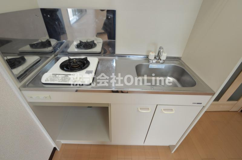 東大阪市宝持１丁目の賃貸マンションのキッチン