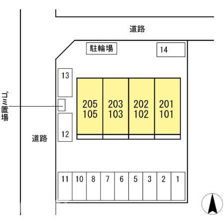 イーグレットの区画図