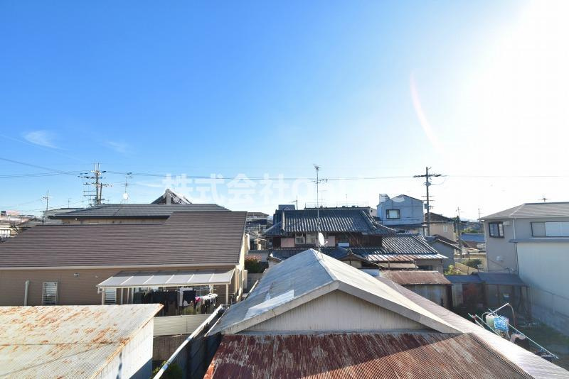 東大阪市衣摺３丁目のアパートの展望