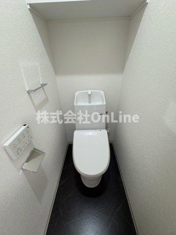 東大阪市俊徳町１丁目のアパートのトイレ