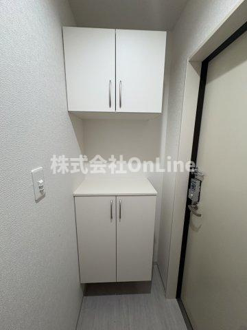 東大阪市俊徳町１丁目のアパートの収納