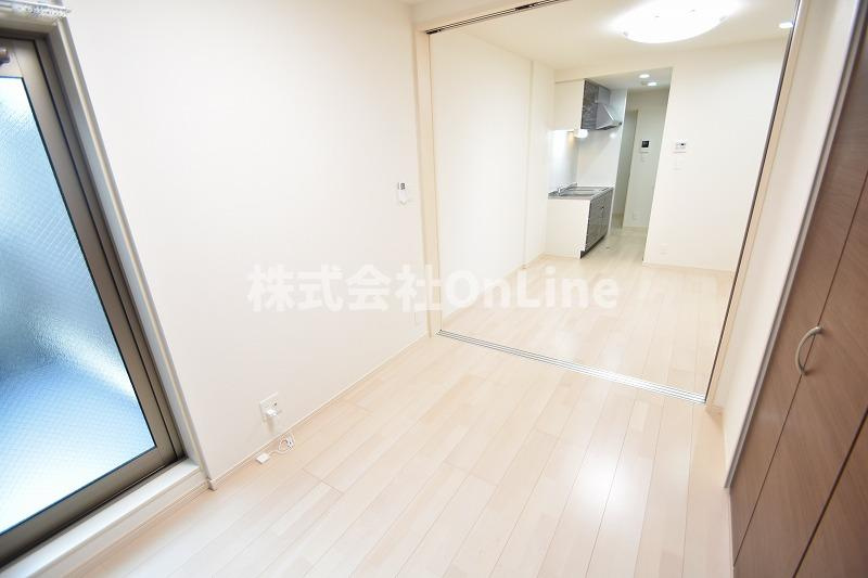 東大阪市俊徳町１丁目のアパートの寝室