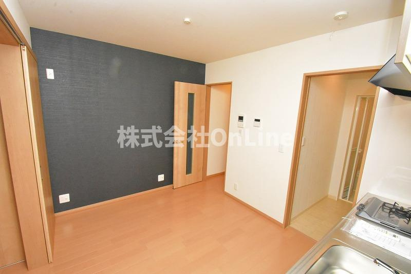 東大阪市高井田元町２丁目のアパートの洋室