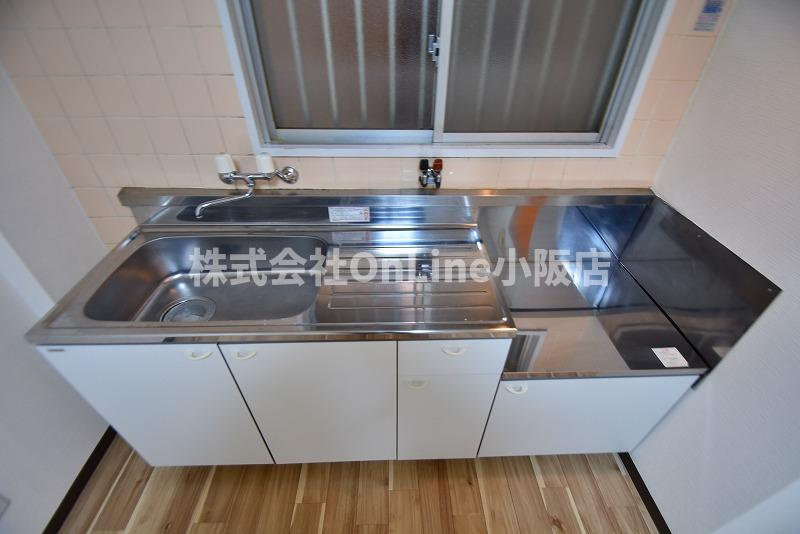 東大阪市若江本町２丁目の賃貸マンションのキッチン