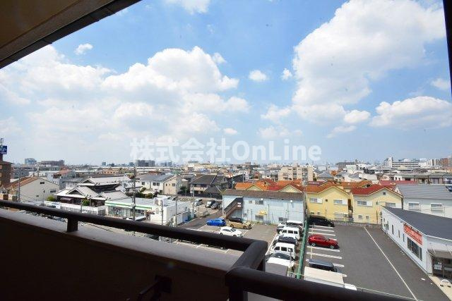 東大阪市西堤本通東３丁目の賃貸マンションの展望
