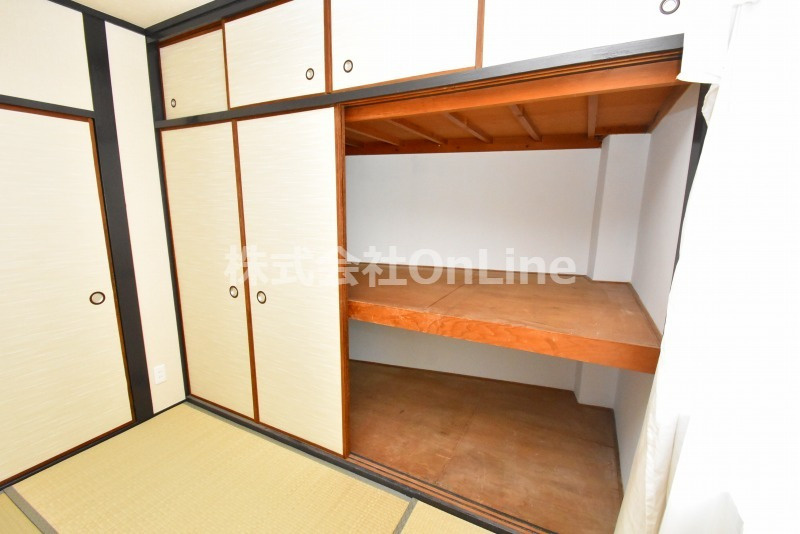 東大阪市荒本西４丁目の賃貸マンションの収納