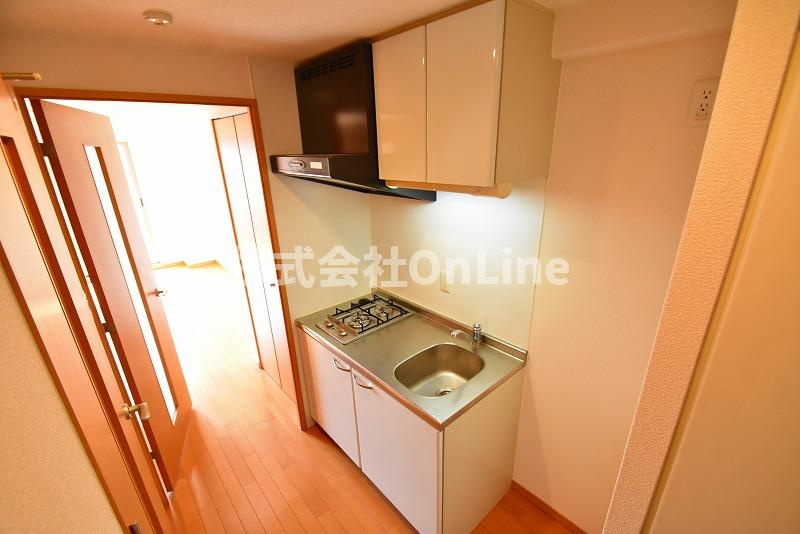 東大阪市中新開２丁目の賃貸マンションのキッチン