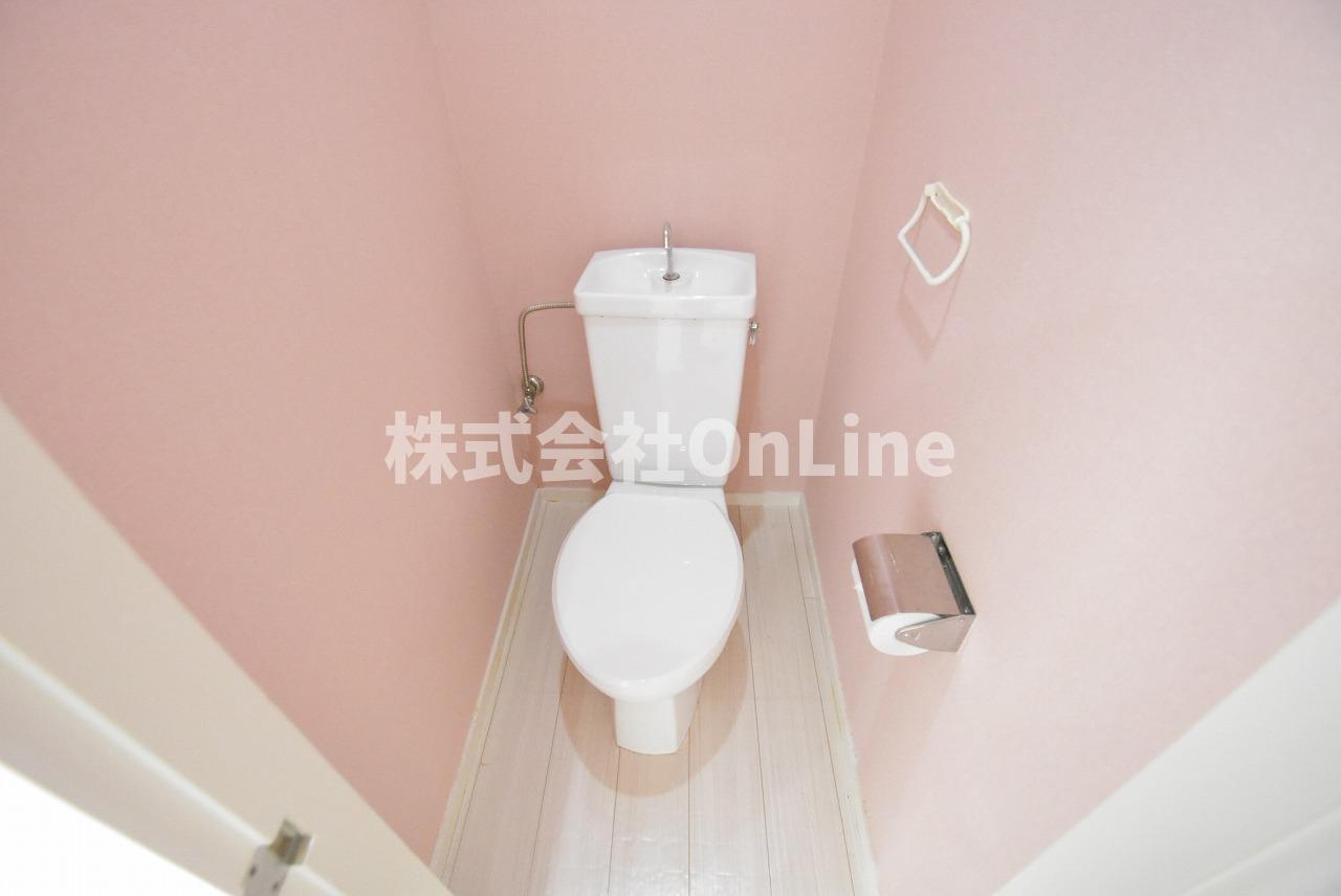 東大阪市柏田西１丁目の賃貸マンションのトイレ