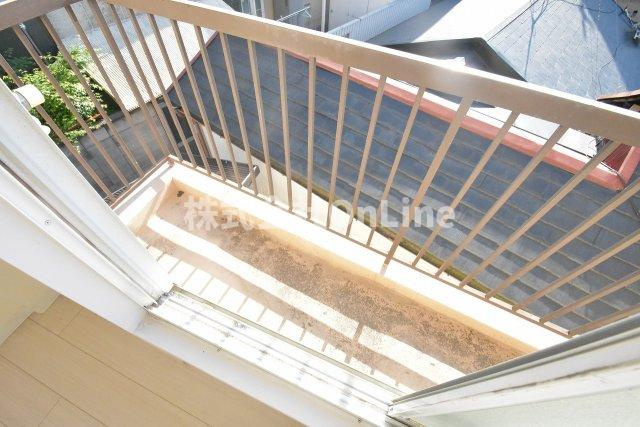 東大阪市柏田西１丁目の賃貸マンションのバルコニー