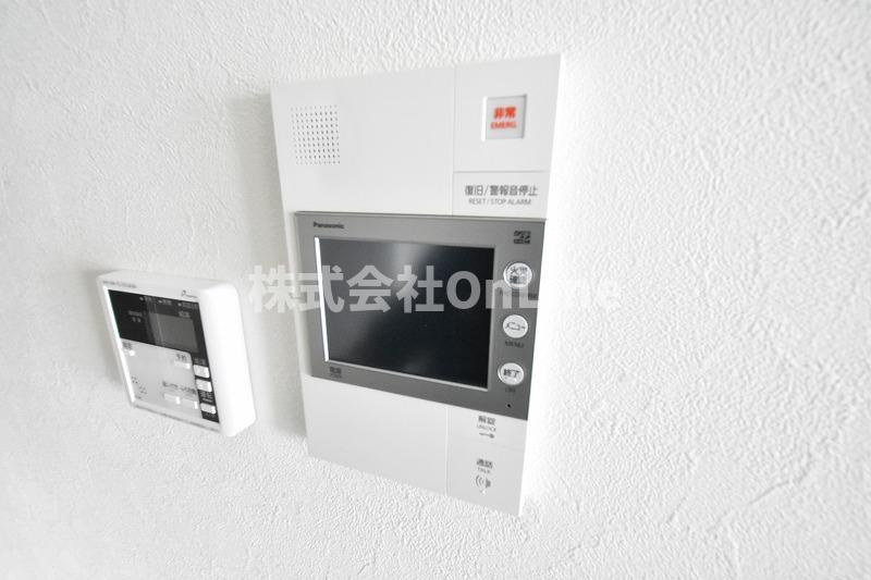 東大阪市足代北１丁目の賃貸マンションのセキュリティ