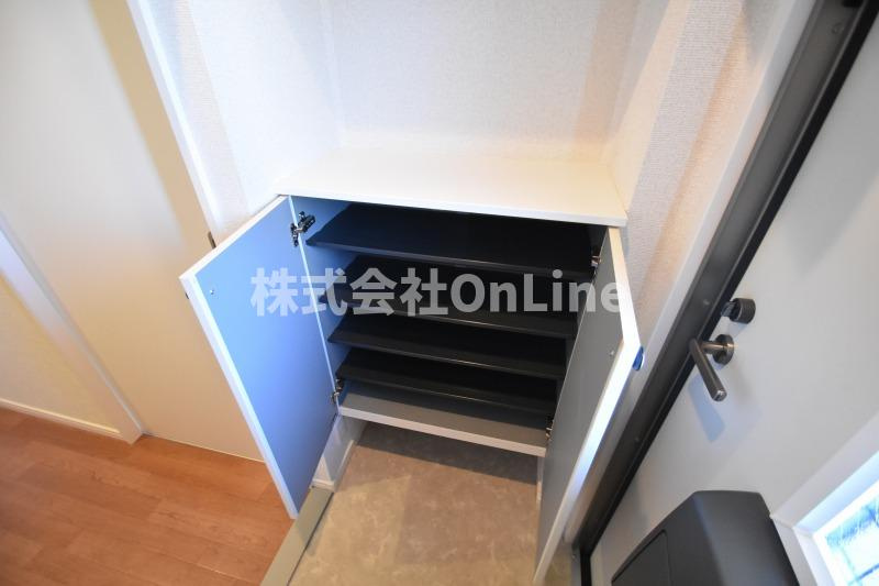 東大阪市新庄４丁目のアパートの収納