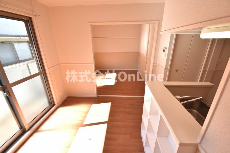 東大阪市新庄４丁目のアパートの内装