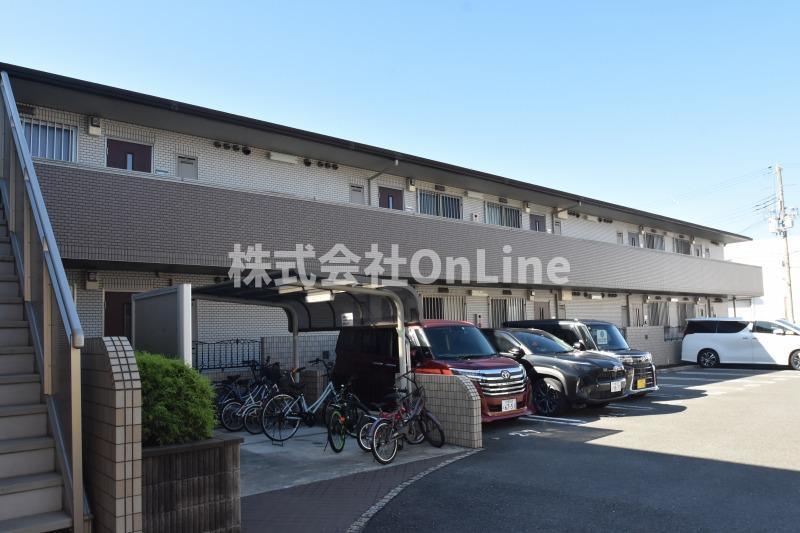 東大阪市新庄４丁目のアパートの外観