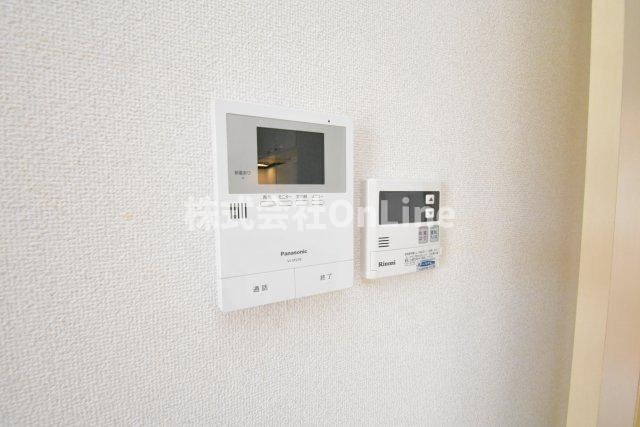 東大阪市新池島町３丁目のアパートのセキュリティ
