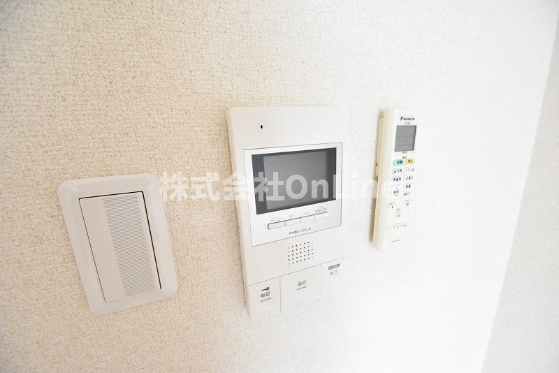 東大阪市菱江３丁目の賃貸マンションのセキュリティ