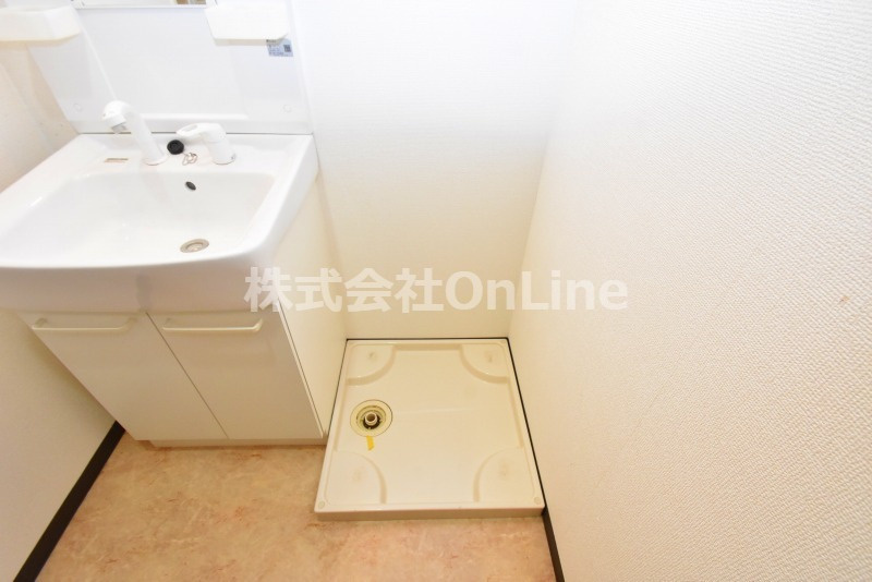 東大阪市荒本新町の賃貸マンションの洗面所